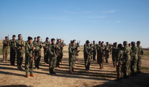 Gründungsfeier der ersten arabischen Militärakademie
