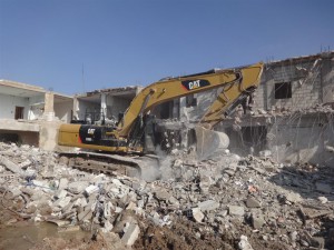 Wiederaufbau in Til Temir