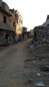 Zerstörungen in Cizîr