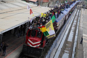 Anreise zur Newrozfeier 2015 in Amed | Foto: DIHA