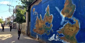 Cizîr: Polizeikräfte zerstören Graffiti