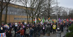 Demo gegen AfD in Hannover